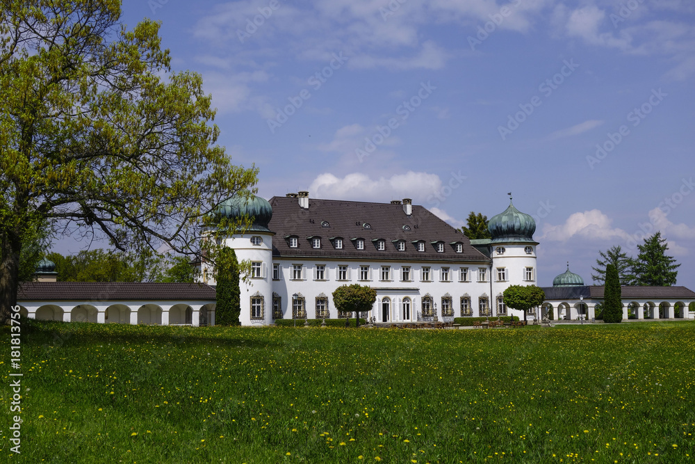 Castle Grounds Hoehenried, Bavaria, Germany