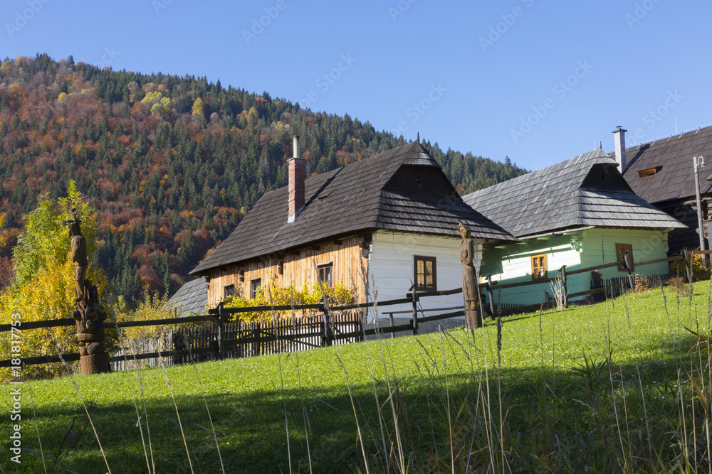 Vlkolinec a monument reserve of folk architecture, Slovakia Vlkolinec a monument reserve of folk architecture, Slovakia
