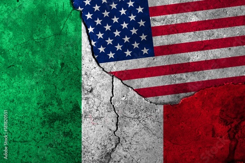 Cracks in the wall. Ver. III. Flags: United States, Italy.