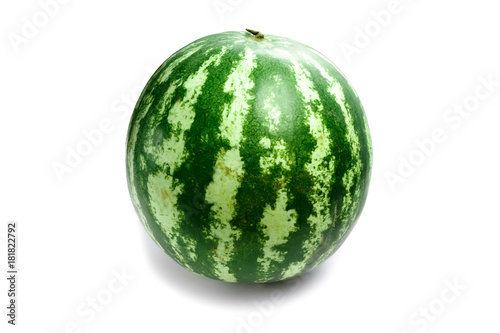 watermelon on white background, isolate.