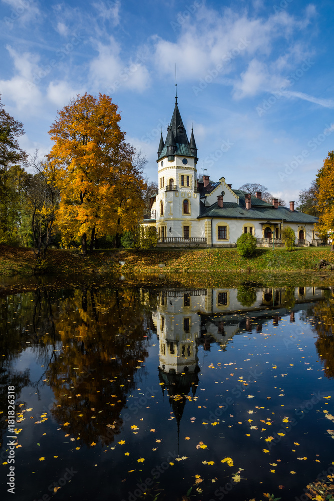 Palace in Olszanica, Bieszczady, Poland
