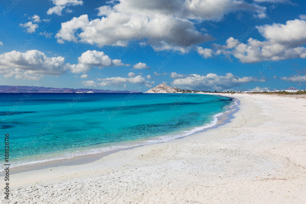 Sahara beach of Naxos, Greece