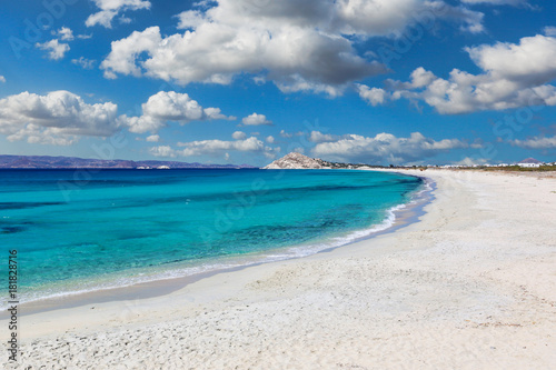 Sahara beach of Naxos, Greece © costas1962