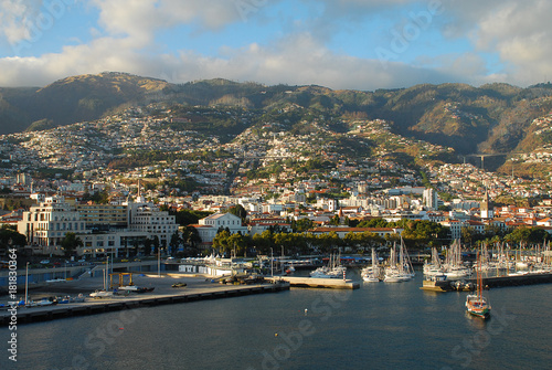 Panoramic view of Funchal on Madeira Island. Portugal © Olaf