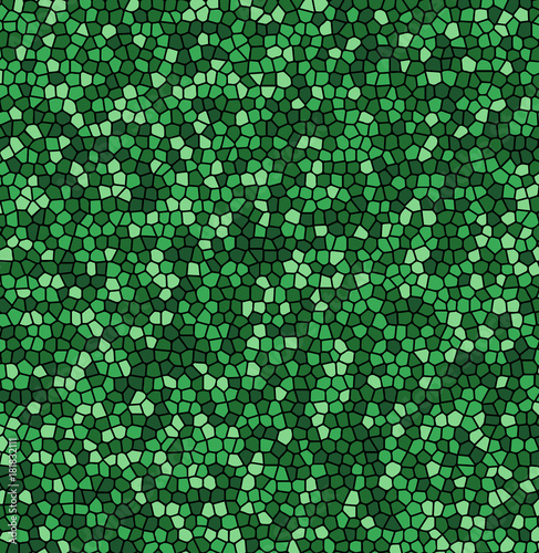 green Leaf texture mosaic veins surface vector background