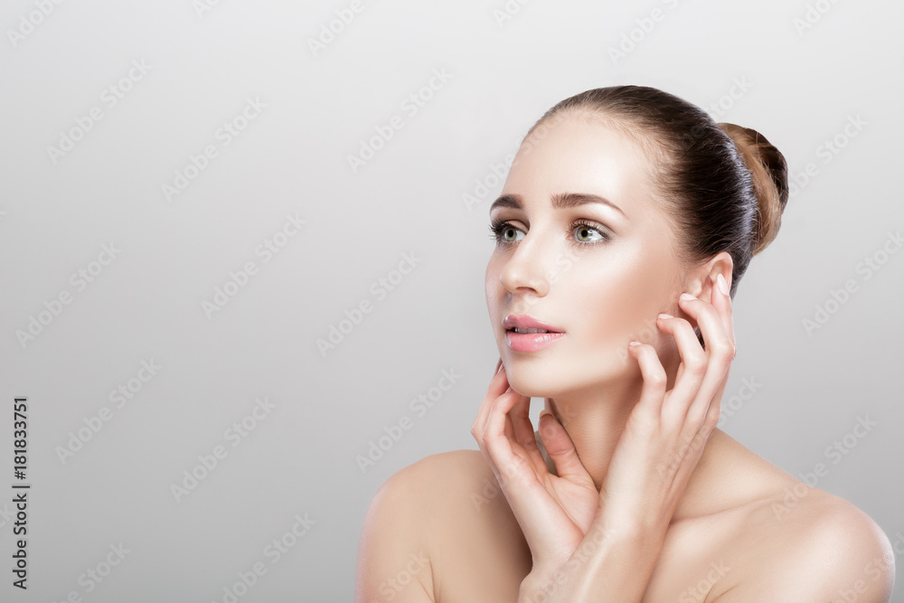 portrait of beautiful young woman