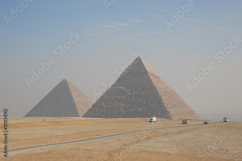 The Egyptian pyramids