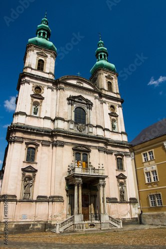 St. Paul`s church in Nysa, opolskie region, Poland