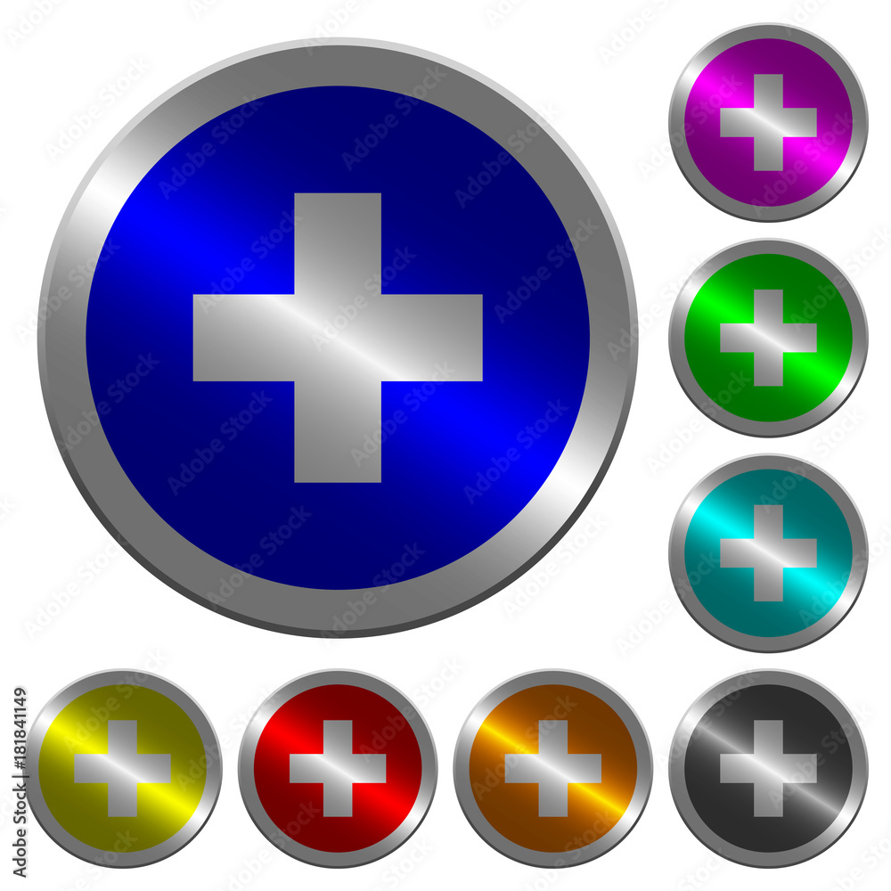 Add new item luminous coin-like round color buttons Add new item luminous coin-like round color buttons