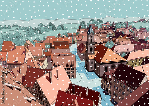 Nice smal German town.