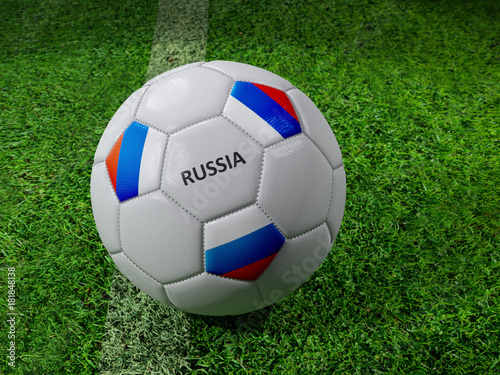 Russia soccer ball