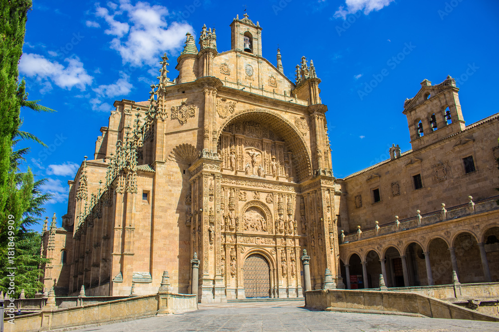 New Cathedral of Salamanca. Salamanca city, Castile and León, Spain. Picture taken – 29 july 2017.