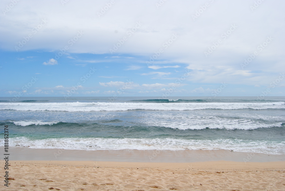 beautyful beach in yogyakarta