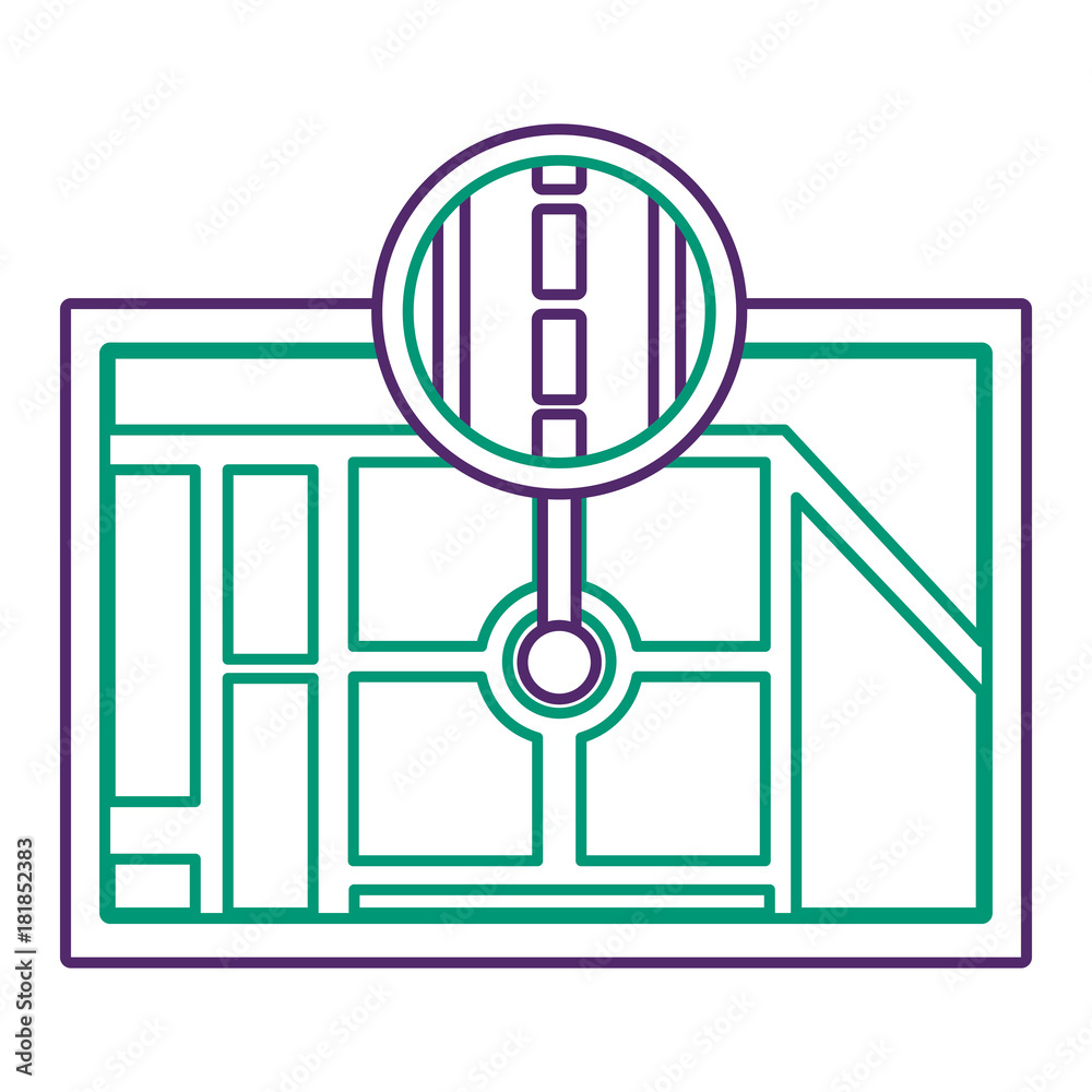 gps navigation map destination pointer road street vector illustration gps navigation map destination pointer road street vector illustration