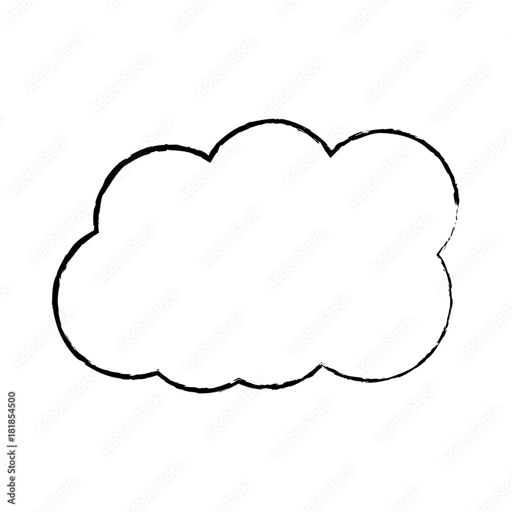 cloud weather icon image vector illustration design 