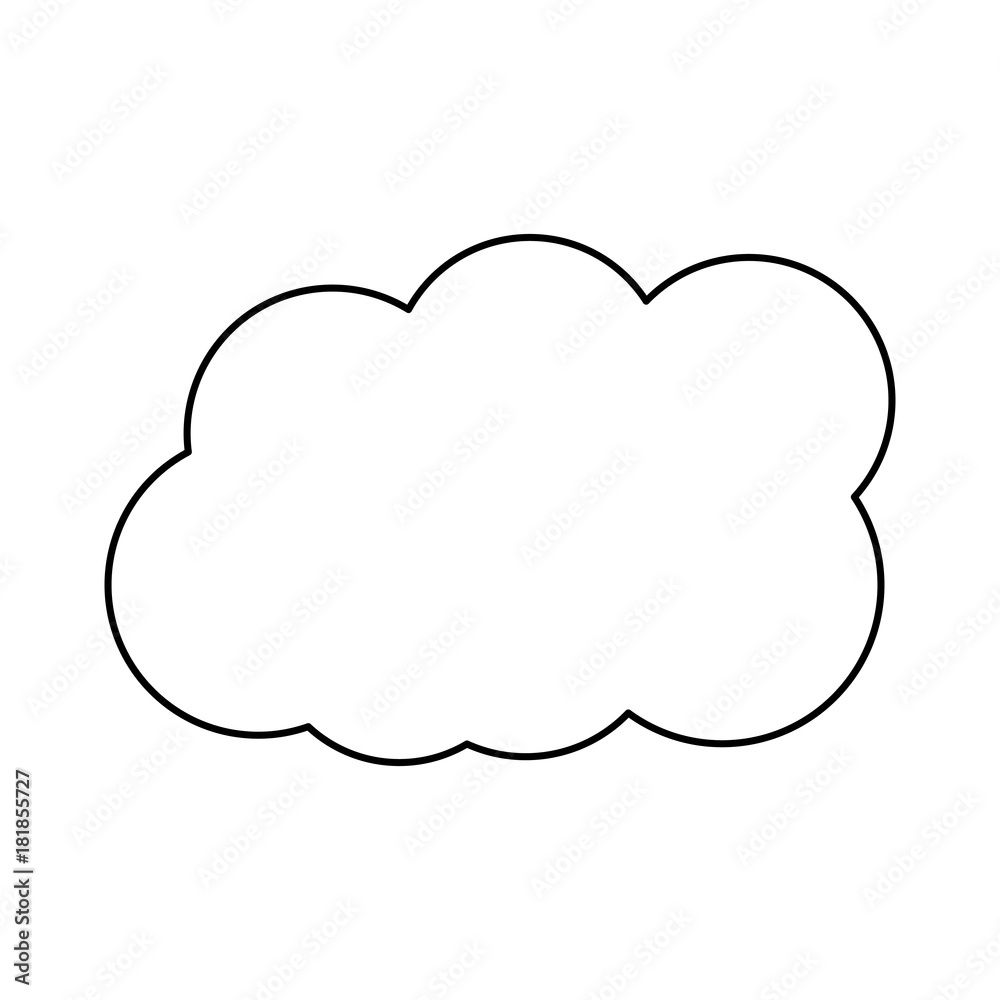 cloud weather sky day meteorology design vector illustration cloud weather sky day meteorology design vector illustration