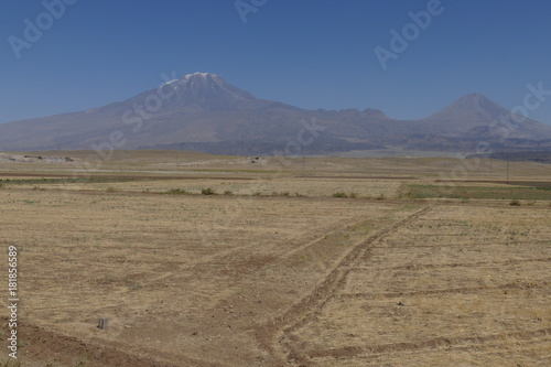 Berg Ararat bei Gürbülak in der Türkei