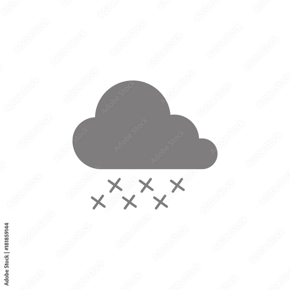 cloud snowflake icon. Web element. Premium quality graphic design. Signs symbols collection, simple icon for websites, web design, mobile app, info graphics cloud snowflake icon. Web element. Premium quality graphic design. Signs symbols collection, simple icon for websites, web design, mobile app, info graphics