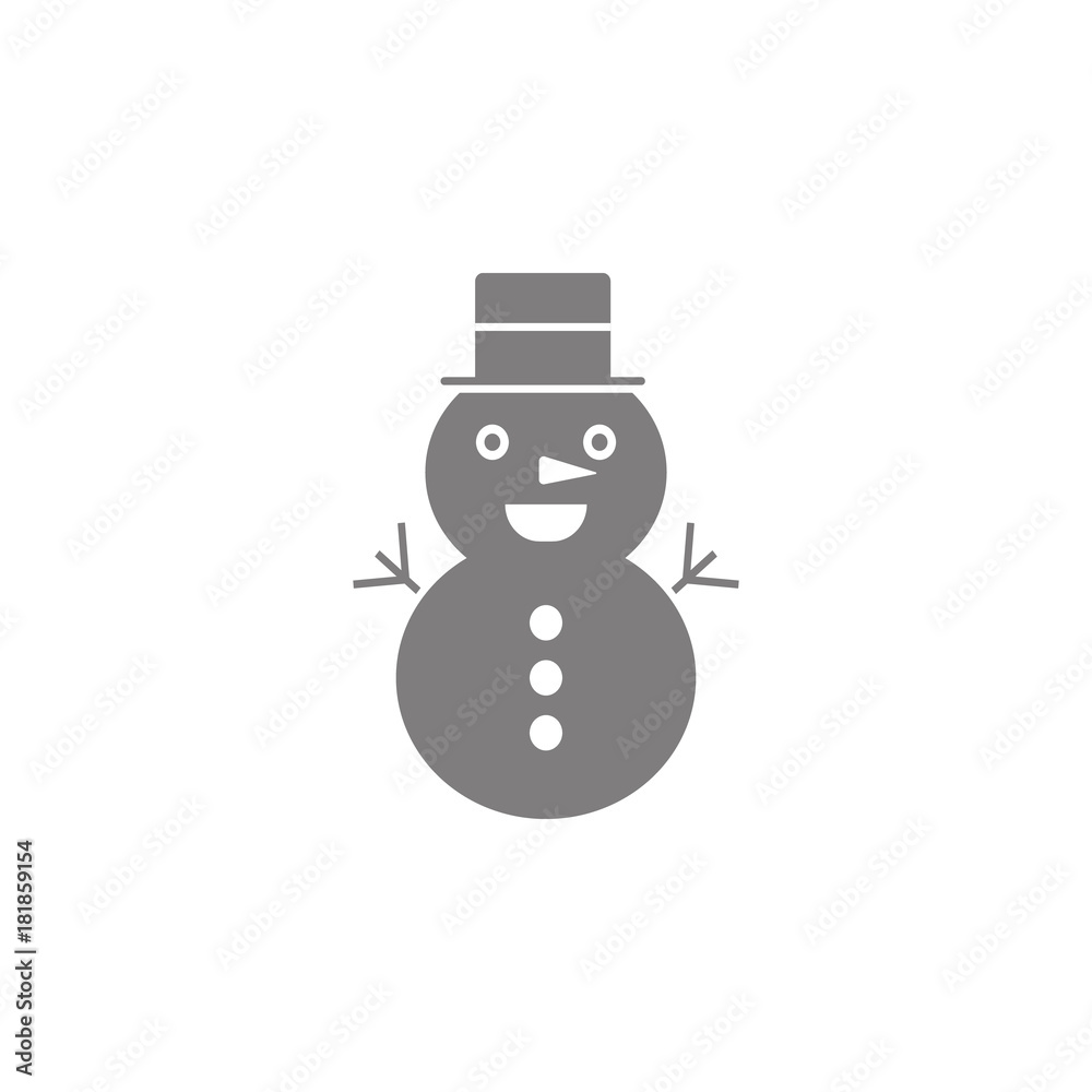 icon of snowman. Web element. Premium quality graphic design. Signs symbols collection, simple icon for websites, web design, mobile app, info graphics icon of snowman. Web element. Premium quality graphic design. Signs symbols collection, simple icon for websites, web design, mobile app, info graphics
