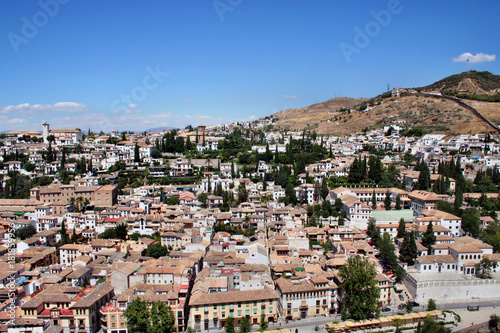 City of Granada, Spain. Taken from Alhambra Palace. © jmiguel