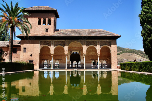 The Partal. Alhambra Palace. Granada, Spain. photo
