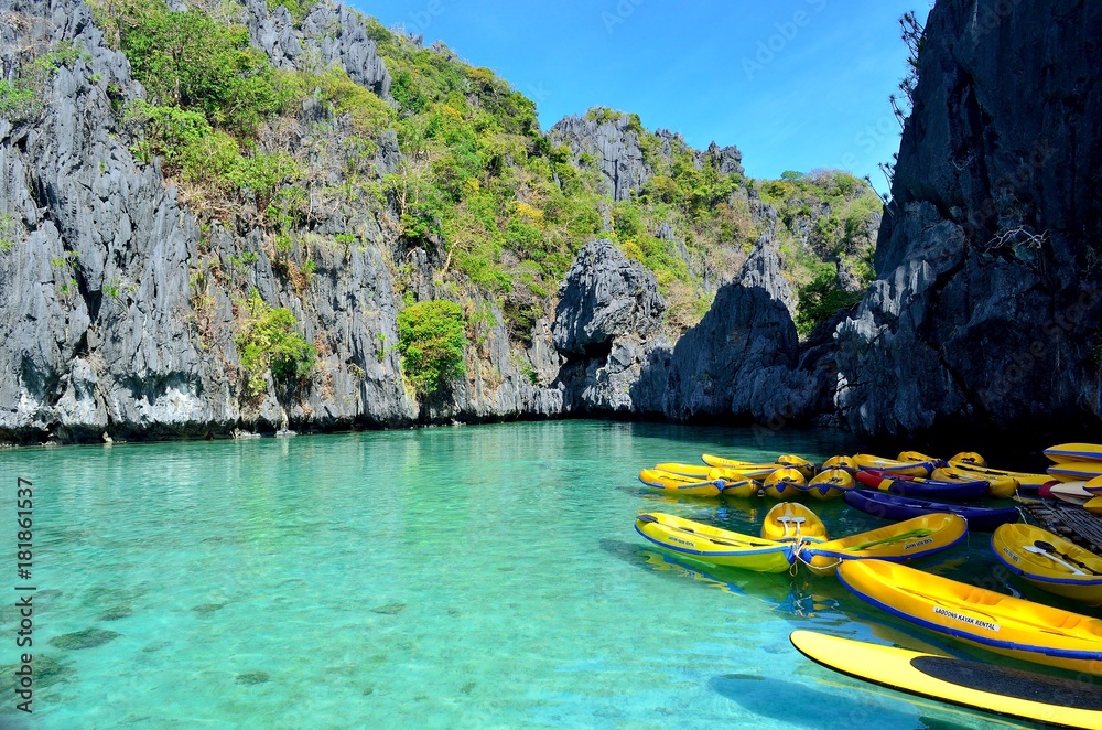 Secret Lagoon, El Nido, Palawan, Philippines Stock Photo Adobe Stock
