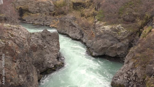 Waterfall in slow motion