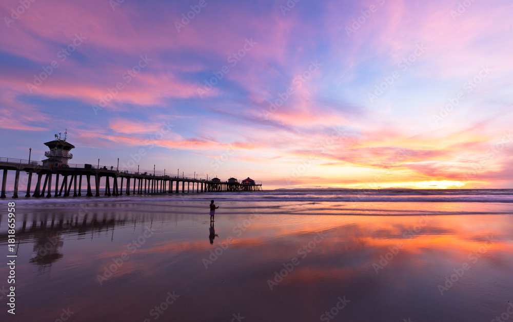 Sunset Huntington Beach