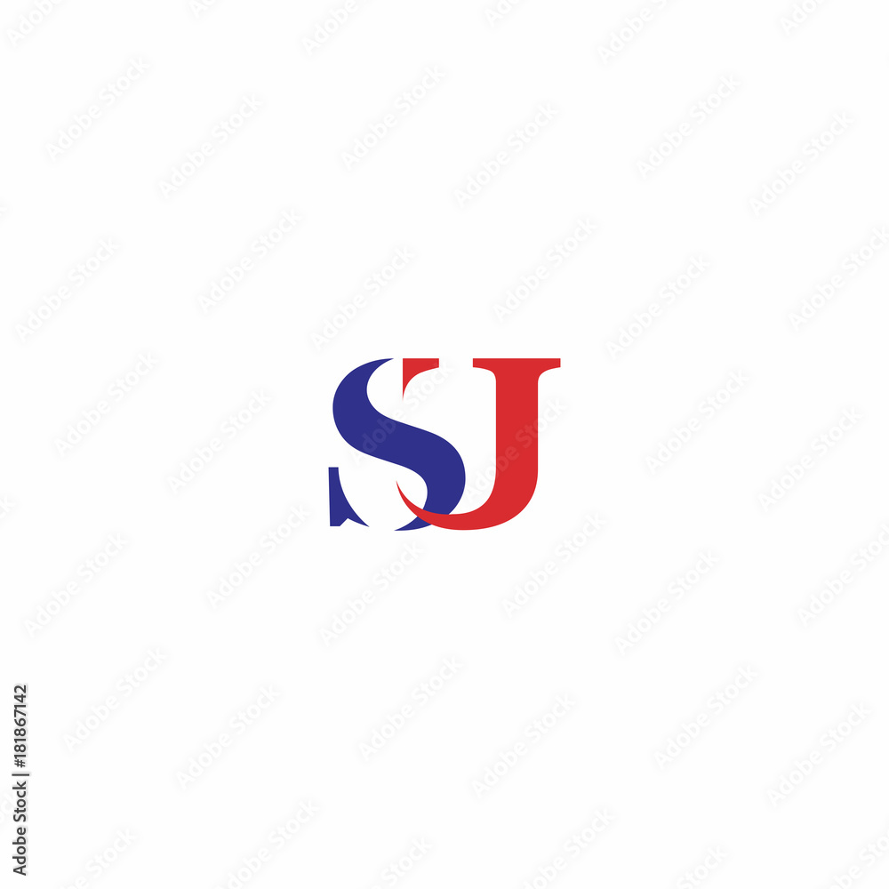 S U Letter logo vector S U Letter logo vector