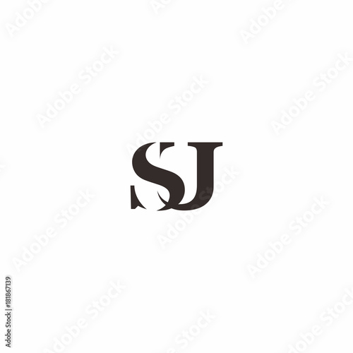 S U Letter logo vector