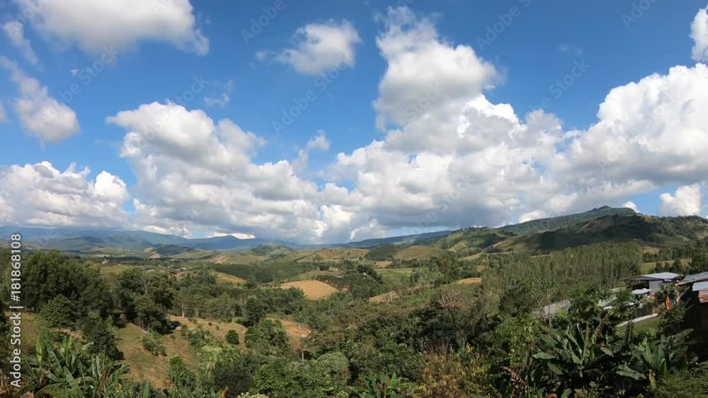 Time lapse of dark clouds over the mountain. Time lapse of dark clouds over the mountain.