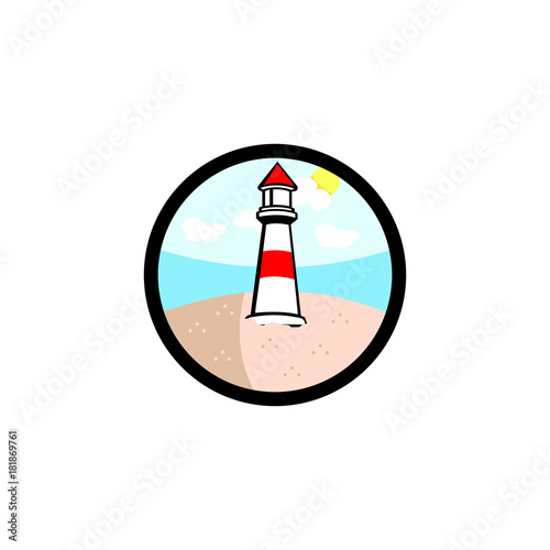 lighthouse on the beach