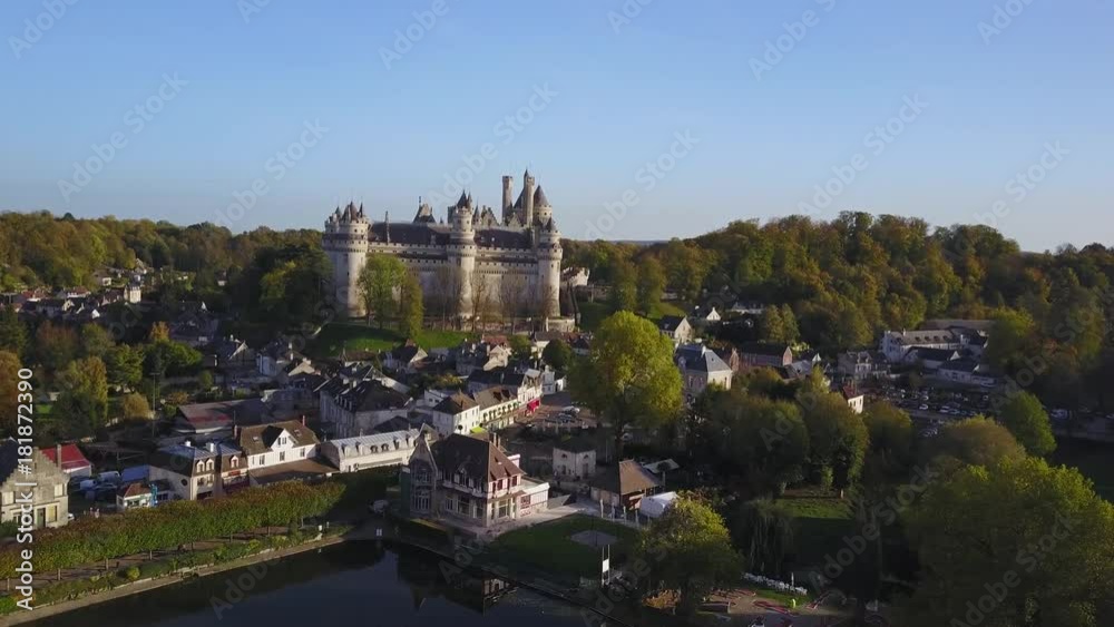 Amazing castle in Pierrefonds, France Amazing castle in Pierrefonds, France