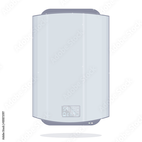 Water heater. Illustrations for the online store of plumbing. Isolated on white background.