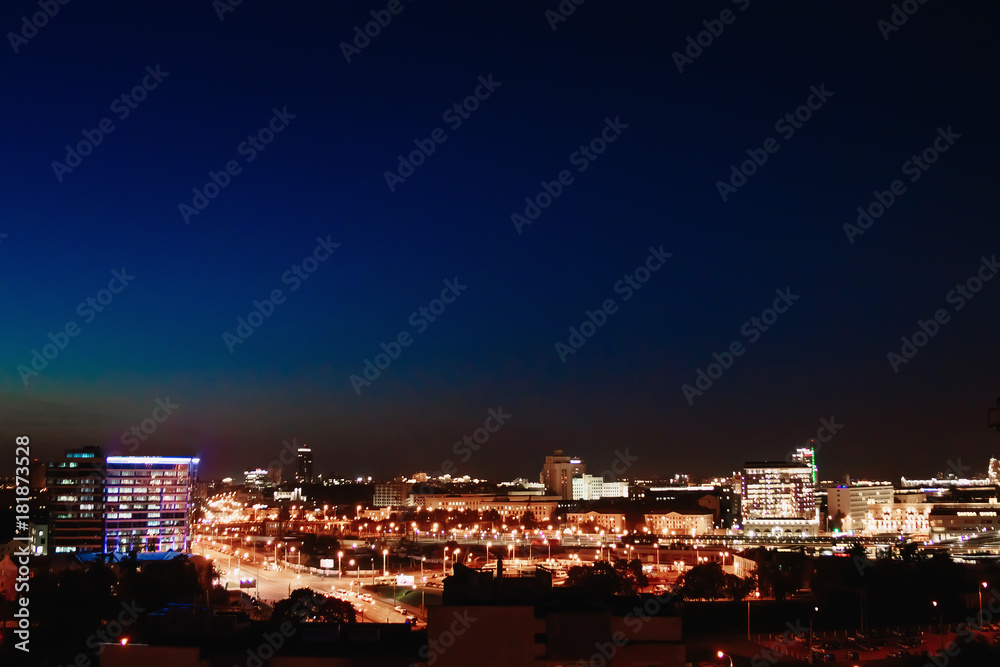 Fototapeta premium Night City