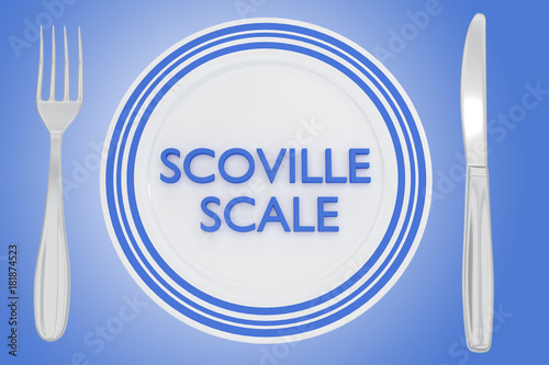 Scoville Scale concept