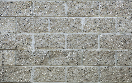 Stone block wall seamless background and pattern texture