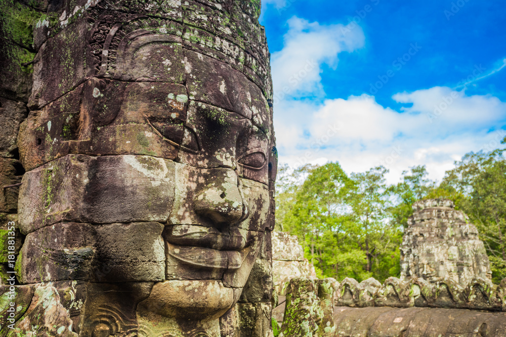 Cambodia ancient castle