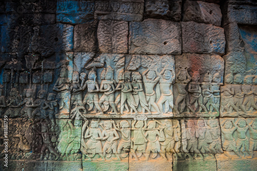 Cambodia ancient castle