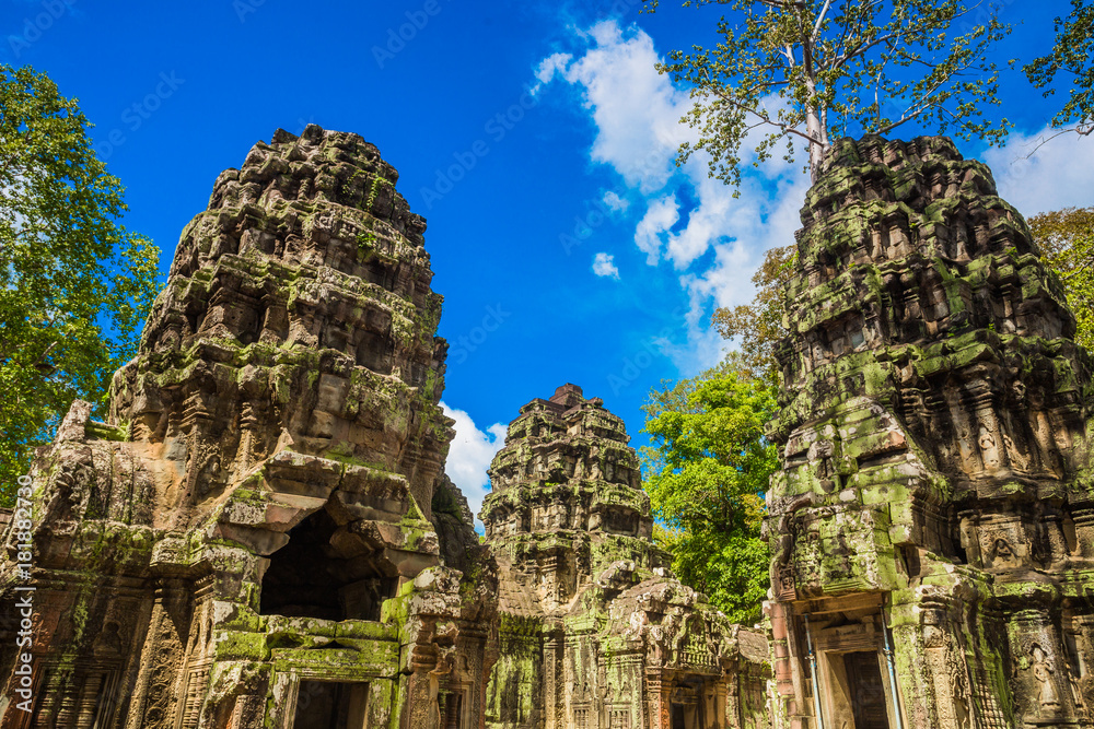 Cambodia ancient castle