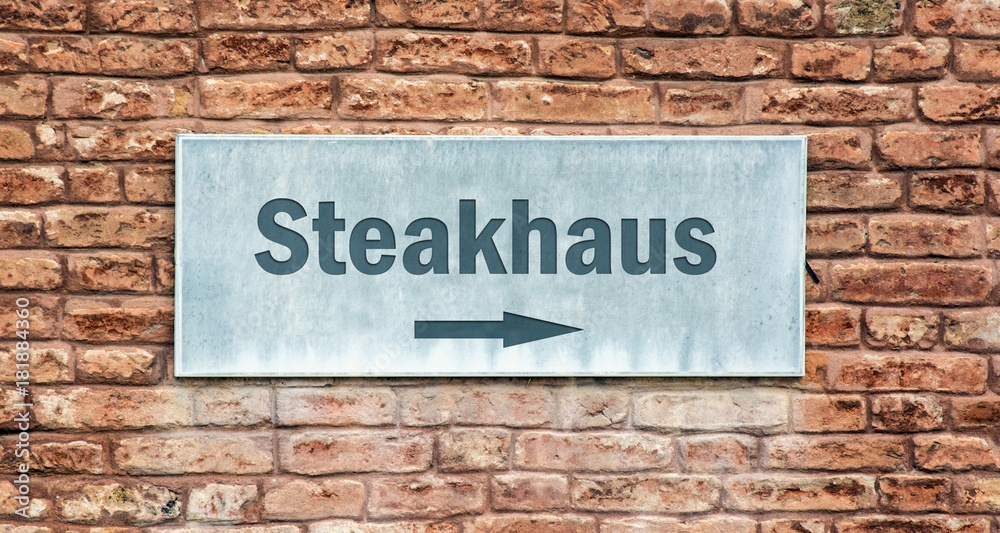 Schild 225 - Steakhaus