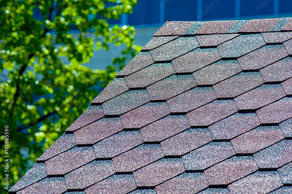 An asphalt shingle is a type of wall or roof shingle that uses asphalt