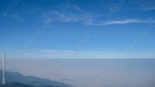 Blue sky and cloudy © Wathanachai