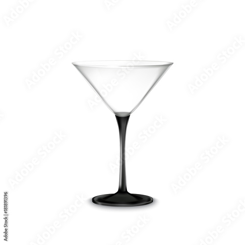 Classic martini glass,