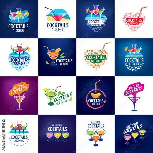 alcoholic cocktails logo