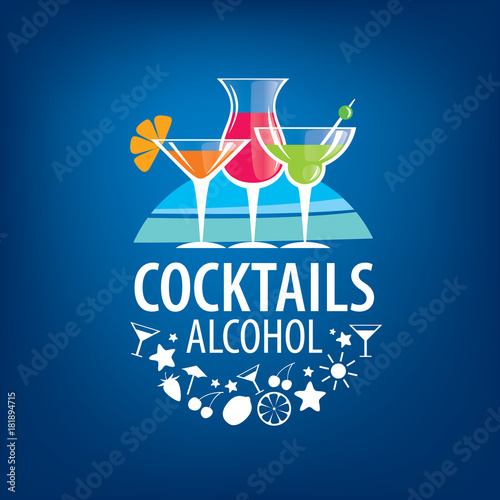 alcoholic cocktails logo
