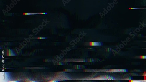 Unique Design Abstract Digital Animation Pixel Noise Glitch Error Video Damage photo