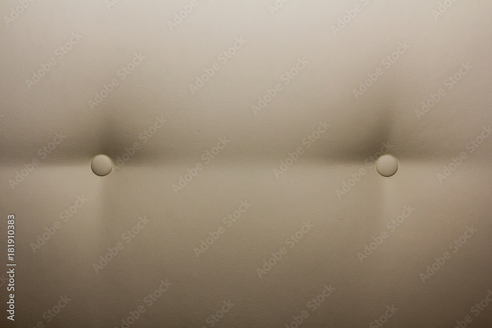 Obraz premium Leather sofa with two buttons texture