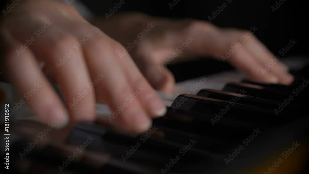 Playing piano Playing piano