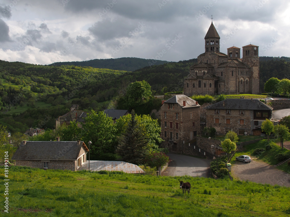 St. Nectaire/Auvergne, romanische Kirche